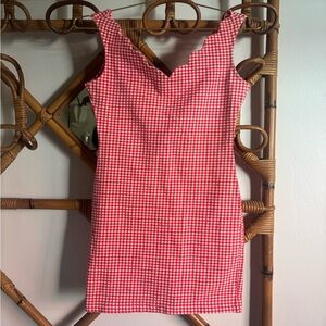 Vintage Carabella Red Gingham Mini